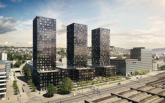 Wer macht schon Ferien mitten im Industrie- und Büroquartier?
