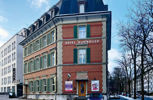 Nicht-Alpenblick-Winkel zeichnen das Hotel Alpenblick aus