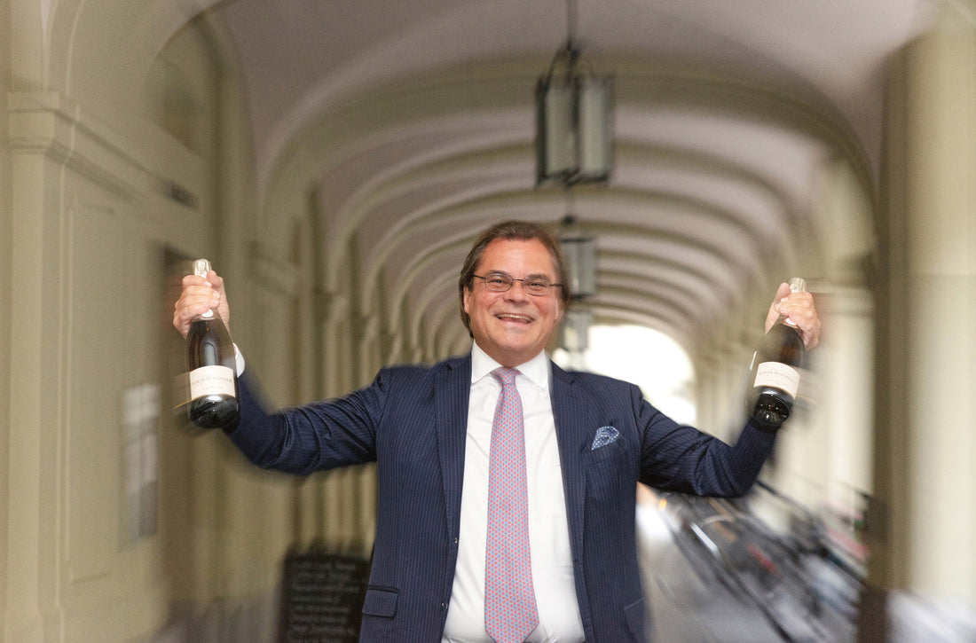 Er ist der Monsieur Roederer der Schweiz