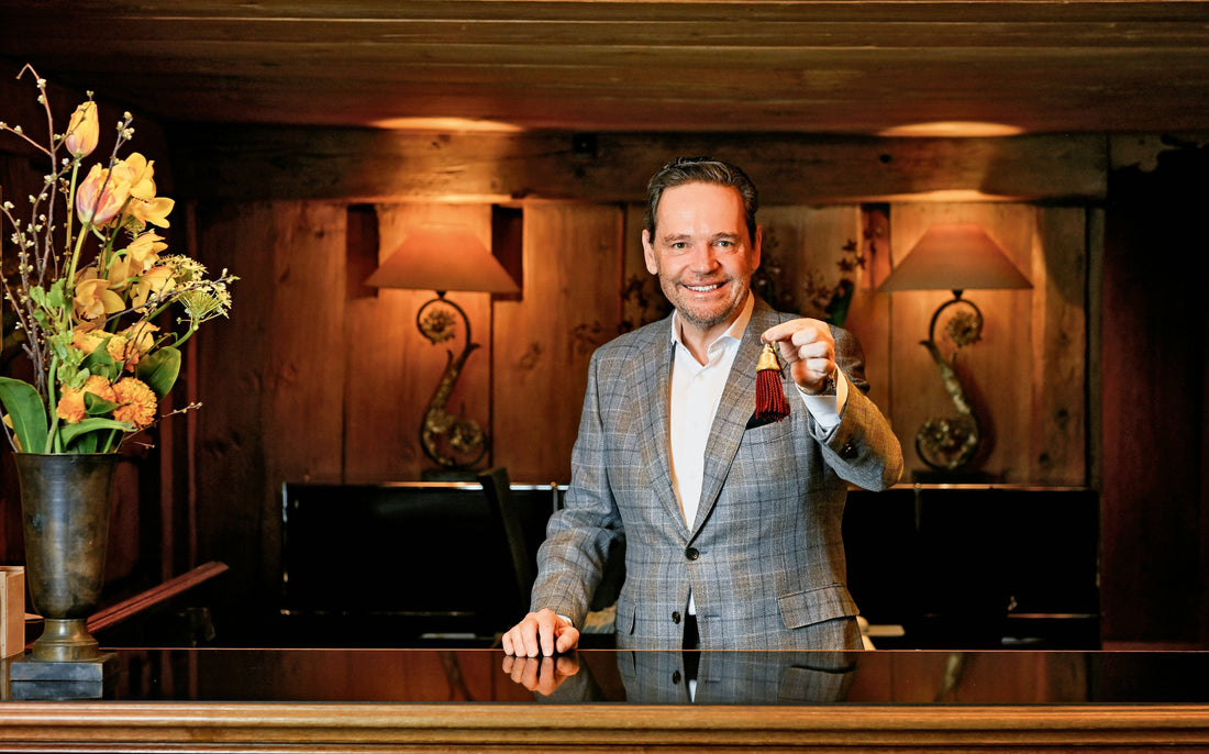 Andrea Scherz: 30 Jahre im Gstaad Palace