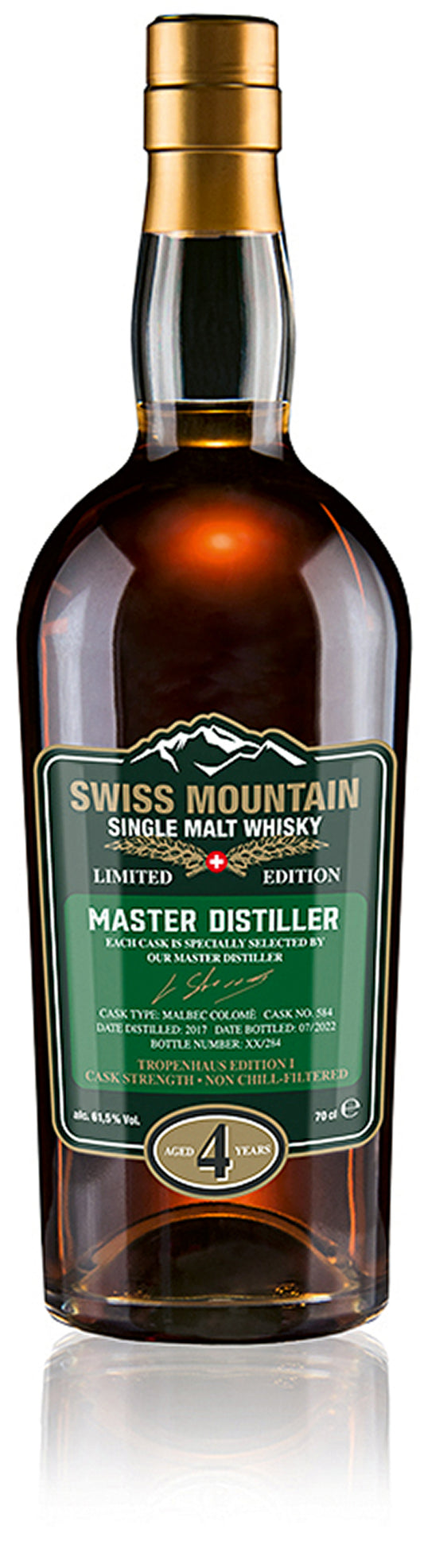 Swiss Mountain Single Malt Whisky aus dem Berner Oberland