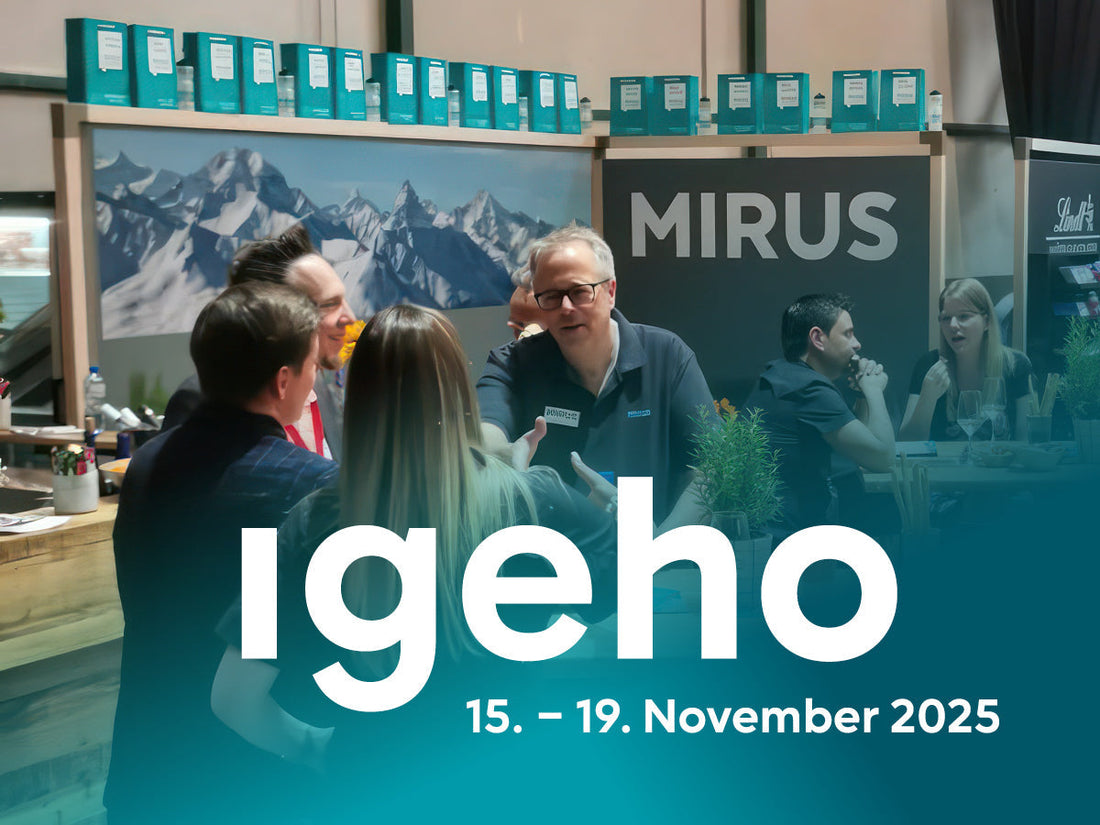 Digitaler Magnet: Mirus setzt starke Akzente auf der Igeho 2025
